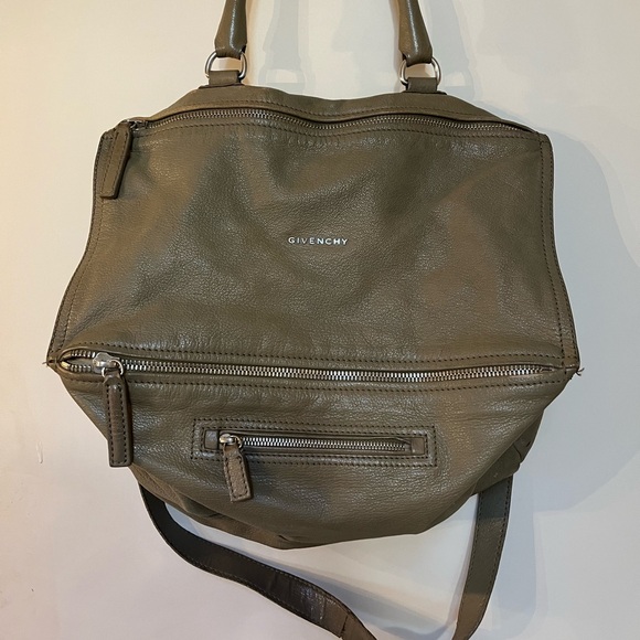 Givenchy Pandora Tan Leather Medium Size Shoulder Bag - Picture 1 of 9